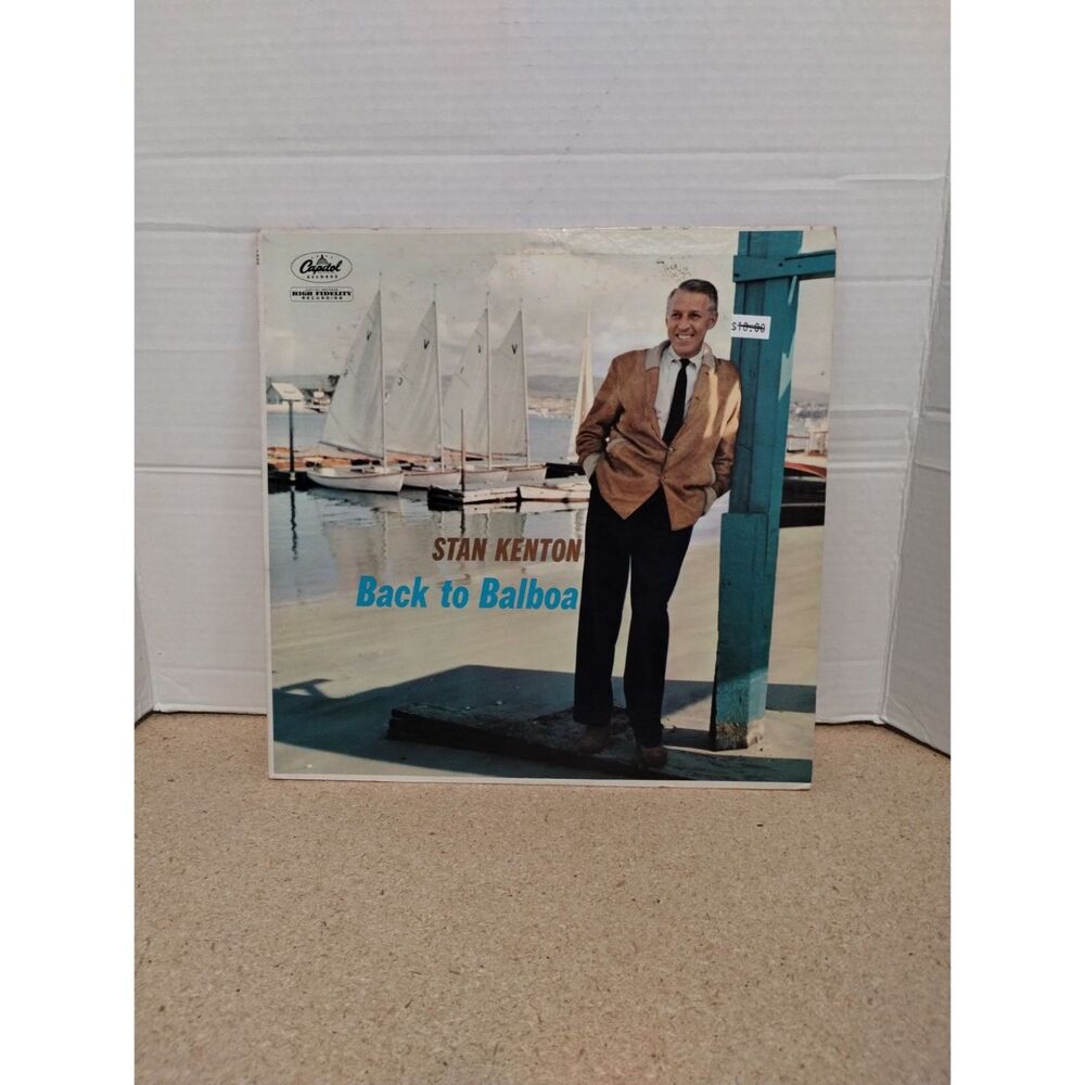 Stan Kenton Back To Balboa Capitol T995 1958 Jazz LP